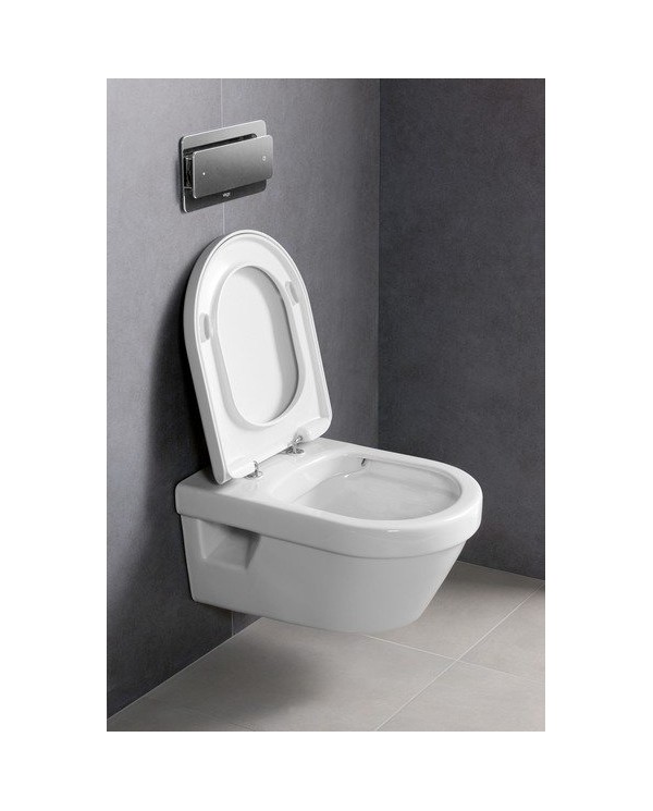 Pakabināms tualetes pods VILLEROY & BOCH Architectura ar Ceramic plus pārklājumu, Rimless 5684HRR1