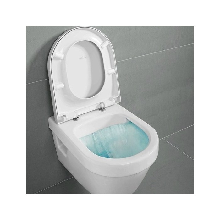 Pakabināms tualetes pods VILLEROY & BOCH Architectura ar Ceramic plus pārklājumu, Rimless 5684HRR1