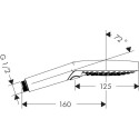 Душевая насадка HANSGROHE Raindance Select S 120, матовый бронзовый, 26014140