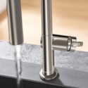 Virtuves (izlietnes) maisītājs ar izvelkamu šļūteni HANSGROHE Talis M54 210 2jet, 72800800