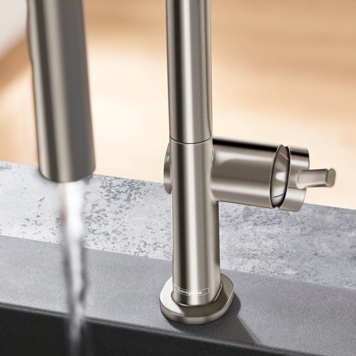 Virtuves (izlietnes) maisītājs ar izvelkamu šļūteni HANSGROHE Talis M54 210 2jet, 72800800