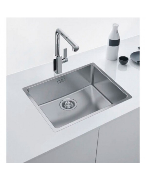 Stainless steel sink FRANKE MRX110-55 with a plug valve, 122.0553.947