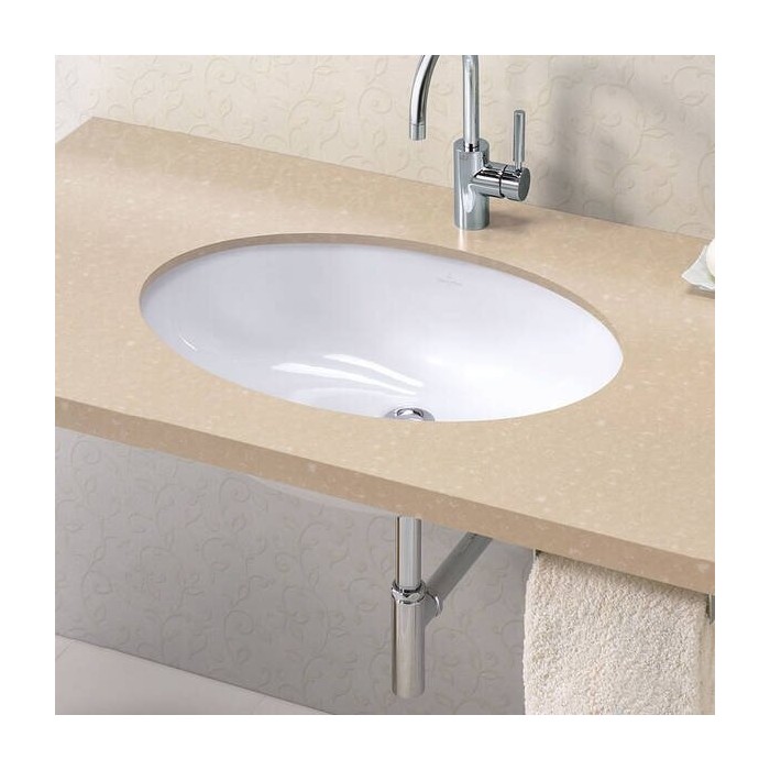 Pārgalda uzstādāms izlietnes modelis VILLEROY & BOSH Evana 615 x 415 mm, 61440001