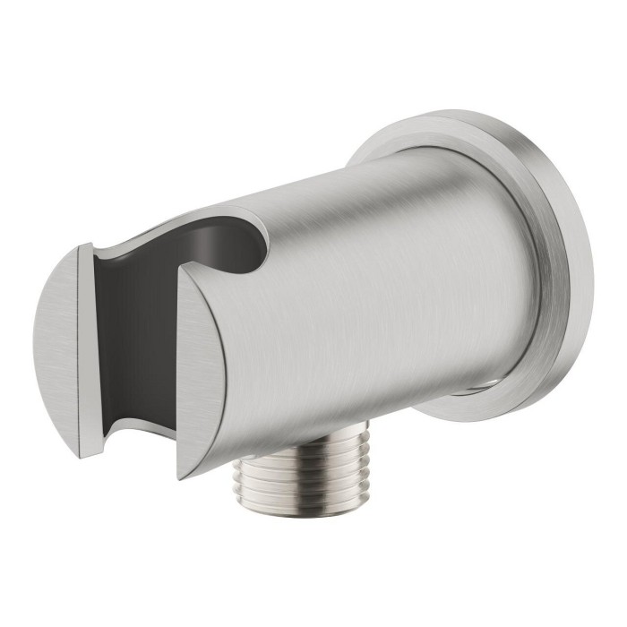 Water outlet for GROHE Rainshower concealed shower, supersteel, 26658DC0