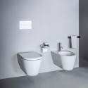 Подвесной унитаз Kartell by LAUFEN Rimless с крышкой SoftClose, белый матовый