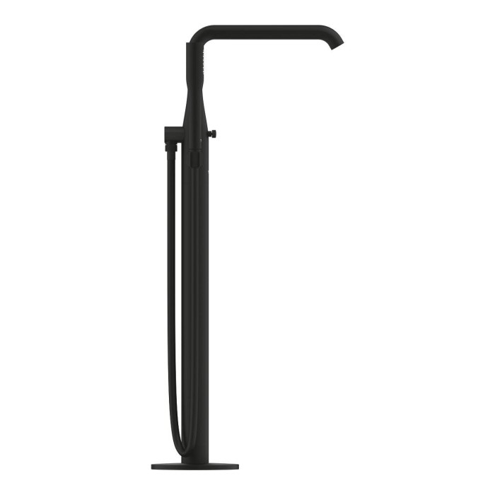 GROHE Essence floor-mounted bath mixer, phantom black, 25248KF1