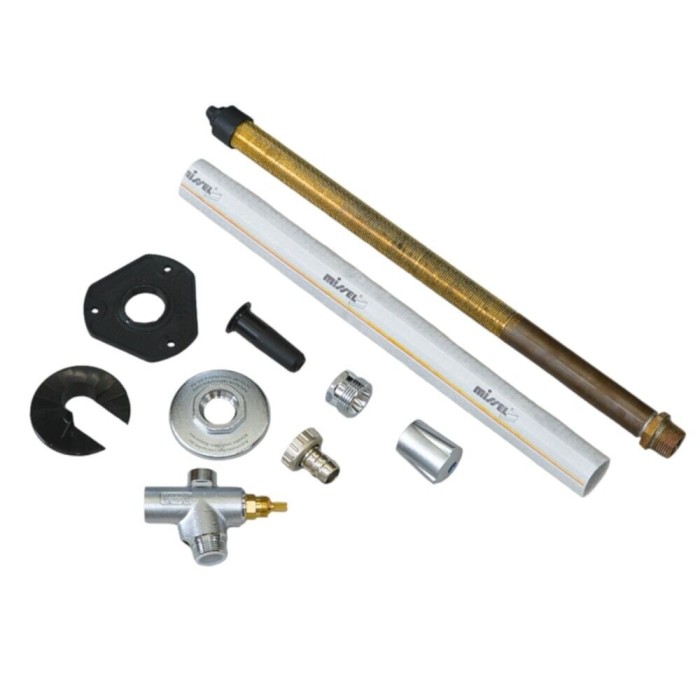 Frost-free outdoor faucet KEMPER for walls 150 / 415 mm thick, 5780001500