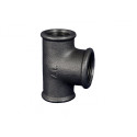 Trišakis ketinis GRODITZER FITTINGS (A.L.) 2 1/2"" v/v/v, melns