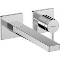 Встраиваемый смеситель для раковины HANSGROHE Tecturis E 230 мм EcoSmart+, 73051000