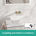 Iebūvējamais maisītājs izlietnei HANSGROHE Tecturis E 230 mm EcoSmart+, 73051140