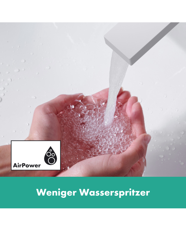 Potinkinis maisītājs izlietnei HANSGROHE Tecturis E 230 mm EcoSmart+, 73051700