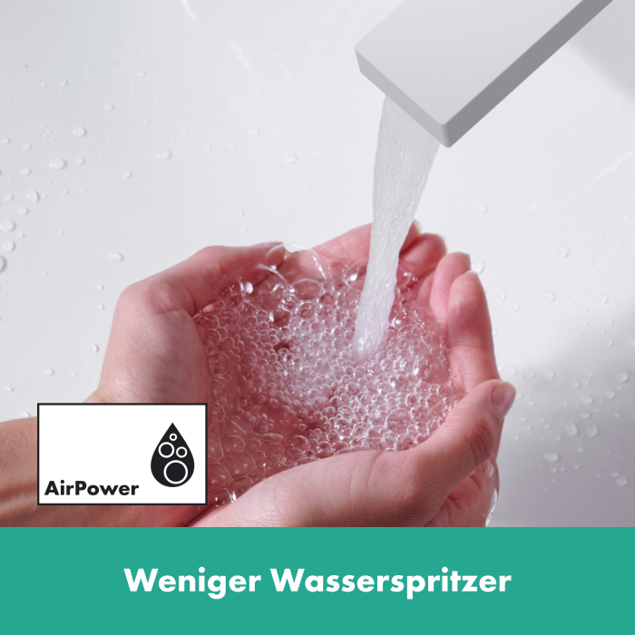 Potinkinis maisītājs izlietnei HANSGROHE Tecturis E 230 mm EcoSmart+, 73051700