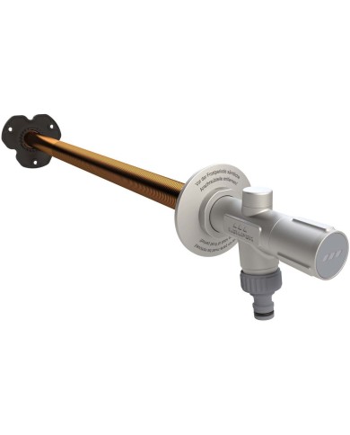Frost-free outdoor tap with extension kit KEMPER Frosti XL for wall thicknesses of 150 / 780 mm, 5780501500+5780000200