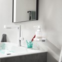 Turētājs ar ziepju dozatoriem HANSGROHE AddStoris, 41745700