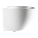 Hanging toilet OMNIRES Ottawa Comfort Rimless with soft-closing lid, OTTAWACMWBP