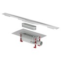 Комплект душевого трапа ACO ShowerDrain S с решеткой Plate и трапом (4 в 1) (Выбор длины)