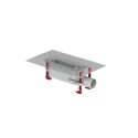 Dušo lataka komplekts ACO ShowerDrain S ar Plate restēm un trapu (4 in 1) (Garuma izvēle)