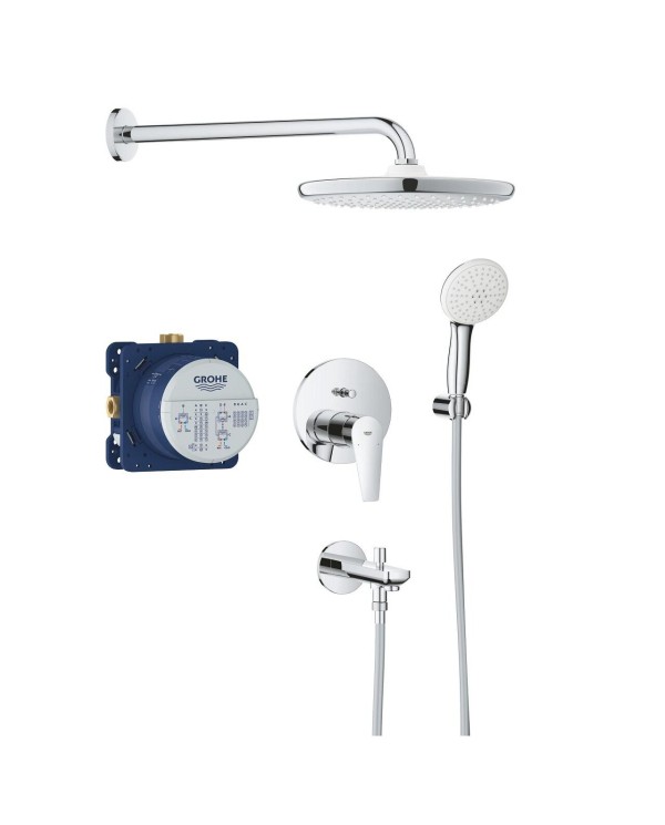 Наборы для душевых систем с изливом для ванны GROHE Bauedge Tempesta 250, 25291000