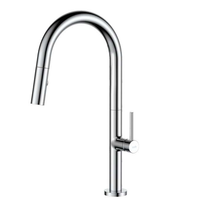 Kitchennis (izlietne) maisītājs ar izvelkamu šļūteni EU 1 jet, EU1578