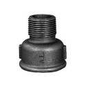 Savienojums ketinātais GRODITZER FITTINGS (A.L.) 2"" x 1 1/4"" v/ār., melns