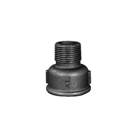 Connection fitting GRODITZER FITTINGS (A.L.) 3"" x 2"" w/outer, black
