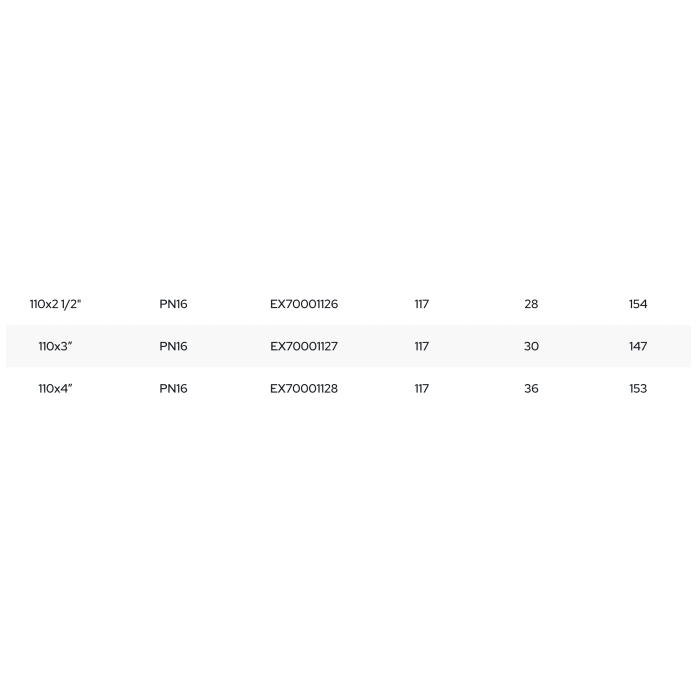 Пластиковая зажимная муфта для ПЭ трубы PIMTAS 40 x 1 1/4" наружная, EX70001110