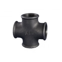 Four-way fitting GRODITZER FITTINGS (A.L.) 1 1/2"", black
