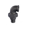 Izjaucam stūra savienojumu GRODITZER FITTINGS (A.L.) 1/2"" v/ārējais, melns