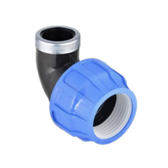 Plastmasas aizveramā elkoņa PE caurulei PIMTAS 40 x 1 1/2" vidus, EX70002410M