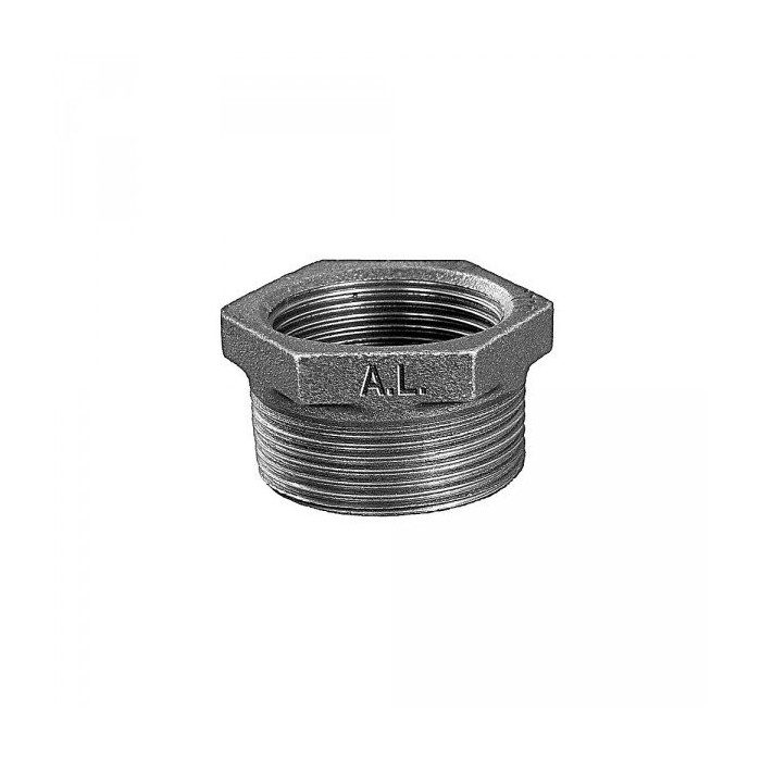 Reducer GRODITZER FITTINGS (A.L.) 1"" x 3/4"", black