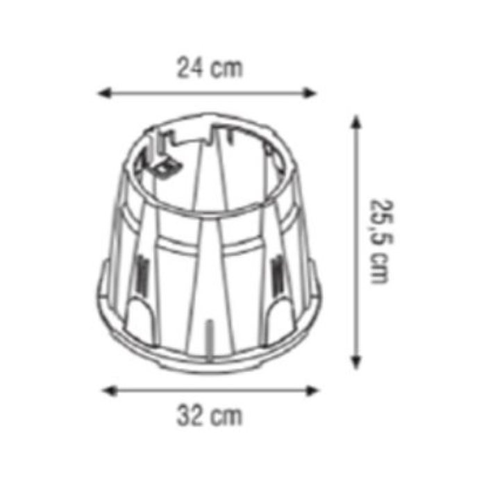 Ревизионная коробка для закрывающего вентиля PIMTAS 10", EX70003401