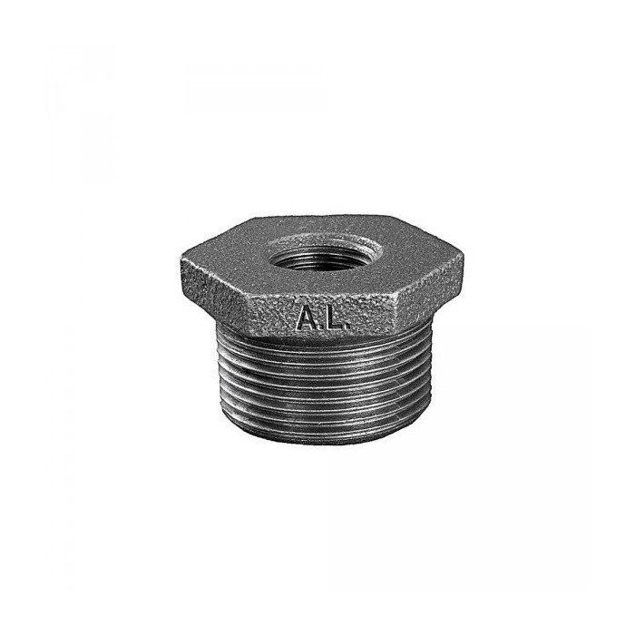 Reduktors GRODITZER FITTINGS (A.L.) 3"" x 2"", melns