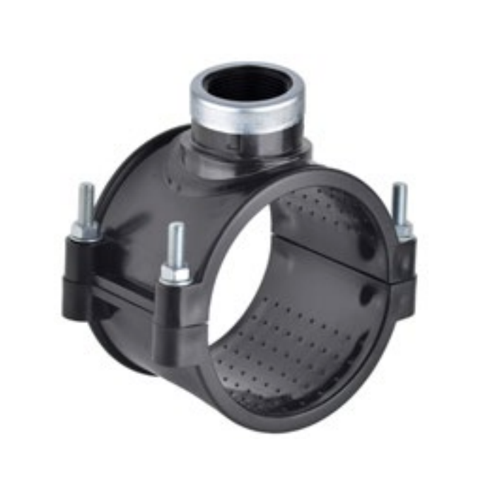 Plastic clamp for PE pipe PIMTAS 40 x 1/2" middle, EX57700040202