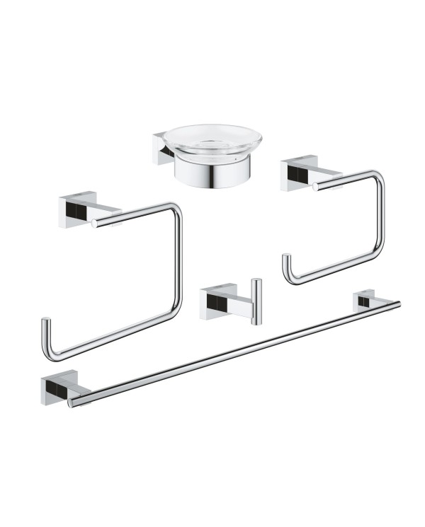 Набор аксессуаров GROHE Essentials Cube 5 в 1, 40758001
