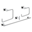 GROHE Essentials Cube 4 in 1 accessory set, 40778001