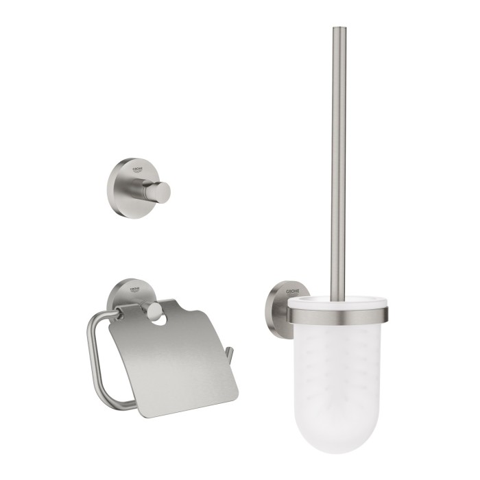 Aksesuāru komplekts GROHE Essentials City tualets 3 in 1, 40407DC1