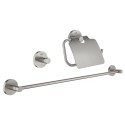 GROHE Essentials Accessory Set Guest Toilet 3 in 1, 40775DC1