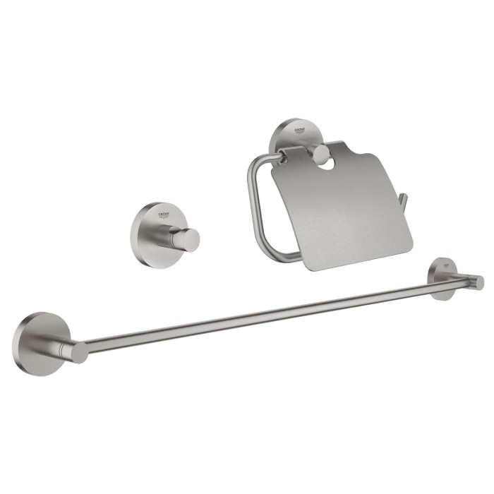 Aksesuāru komplekts GROHE Essentials Viesu tualete 3 in 1, 40775DC1