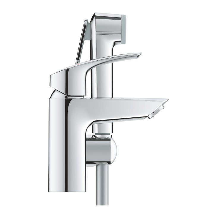 Izlietnes jaucējkrāns ar rokas dušu GROHE EuroSmart, 23124003
