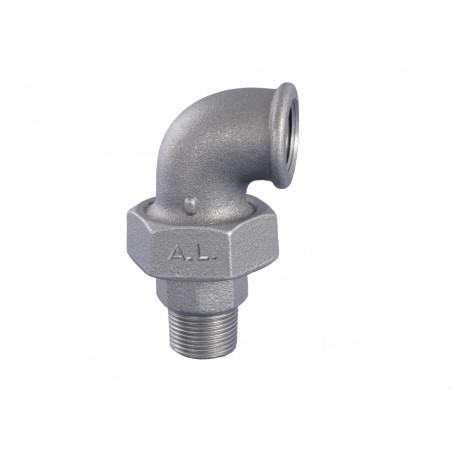 Izjaucam stūra savienojumu GRODITZER FITTINGS (A.L.) 1/2"" v/ārējais, cinkots