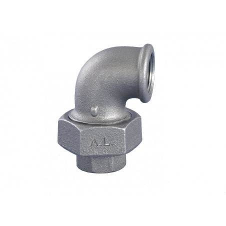 Izjaucam stūra savienojumu ketinā GRODITZER FITTINGS (A.L.) 3/4"" v/v, cincuota