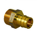 Savienojums UPONOR Q&E 16 x 1/2"" ārējais