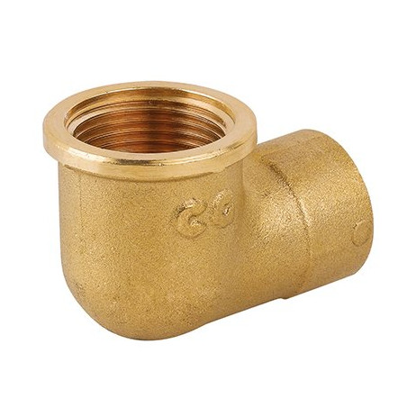 Reduced elbow brass CAVALETTO 1"" x 3/4"" f/f - 90°