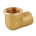 Уголок редуцированный латунный CAVALETTO 1"" x 3/4"" в/в - 90°