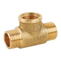 Reduced brass tee CAVALETTO 3/8"" x 3/8"" x 3/8""
