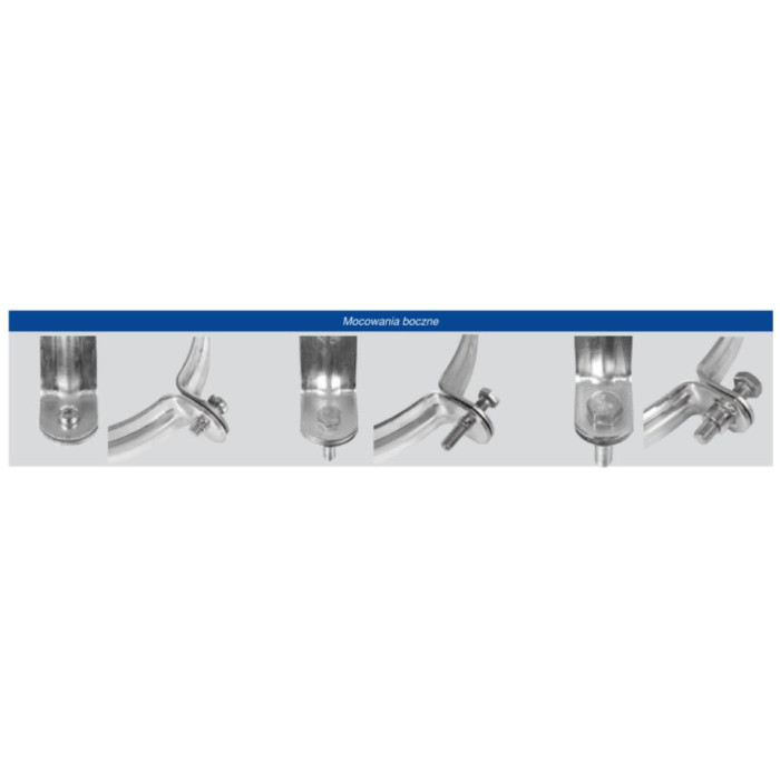 Ventilation pipe holder with noise reduction insert MEFA 250 mm (thread M8)
