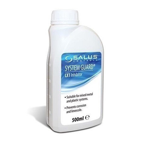 В составе коррозии находится ингибитор отложений SALUS CONTROLS LX1 500 мл