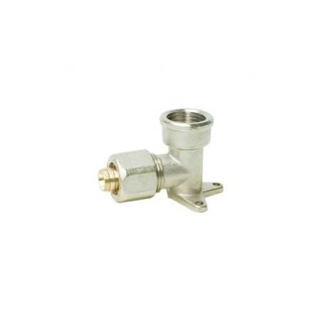 Локоть крепится зажимом IVAR 20 (2.0) x 1/2"" в середине