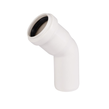 OSTENDORF HT-system DN 32 x 45° white internal sewage elbow