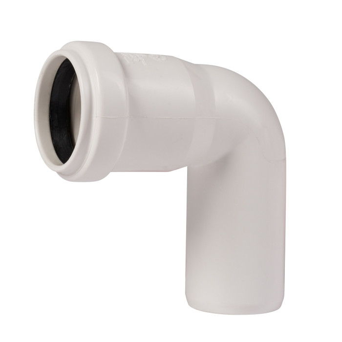 OSTENDORF HT-system DN 32 x 90° white internal sewage elbow